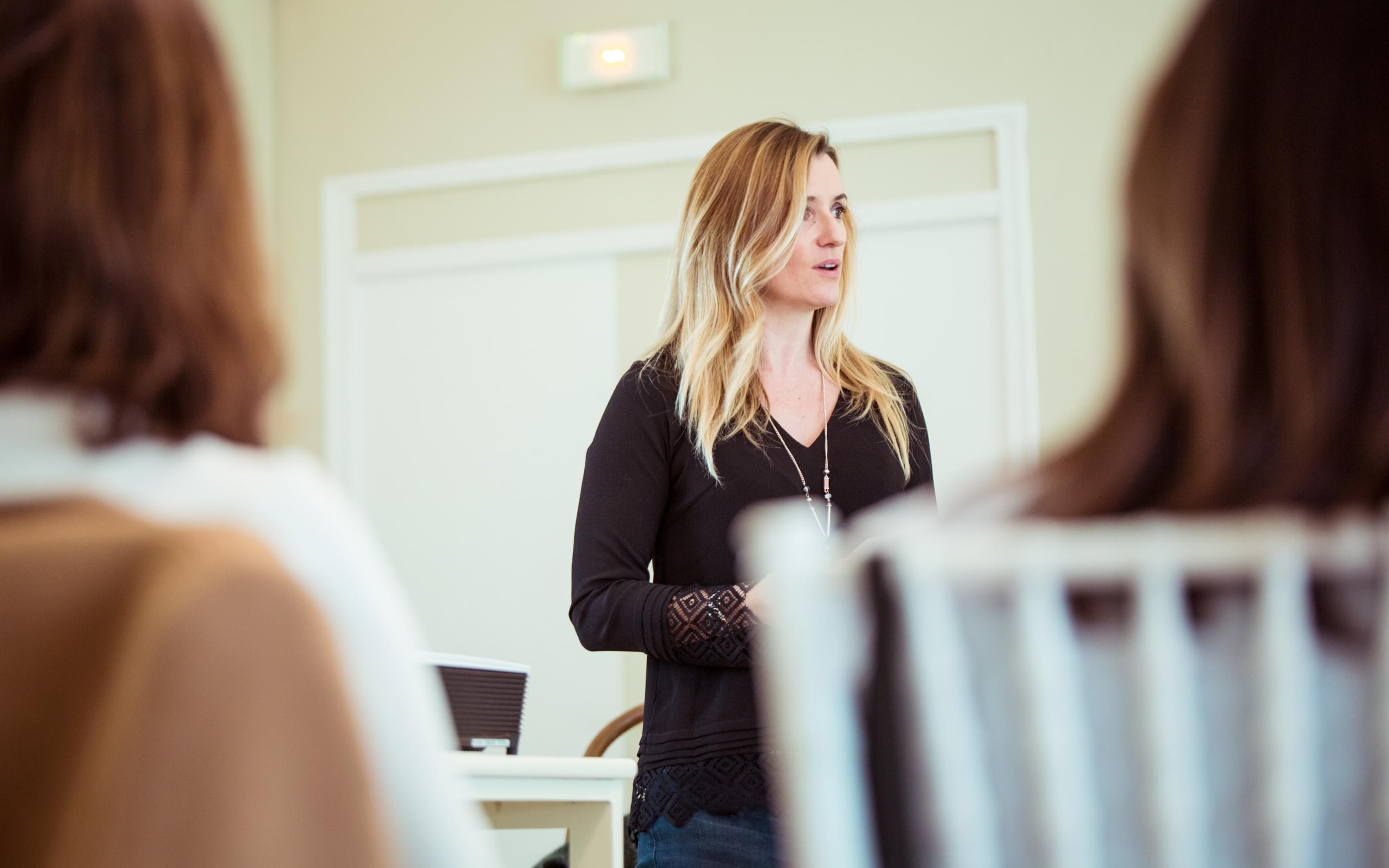 Sophie Clergue, fondatrice d'Amescience